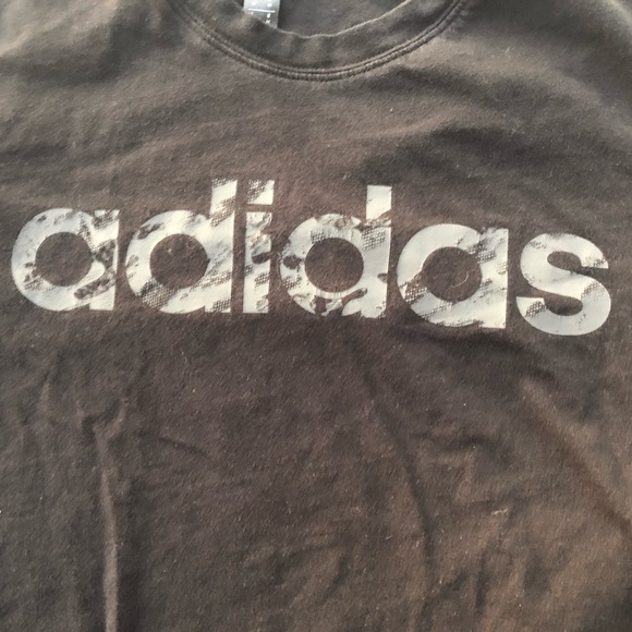 Adidas Black Graphic Short Sleeve Tee Men’s Medium - Picture 4 of 6